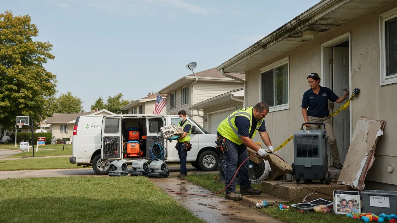 Water Damage Restoration in Roxana, IL near me